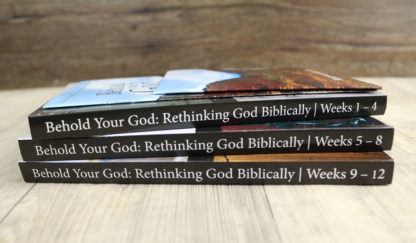 image of the contents of the Behold Your God set
