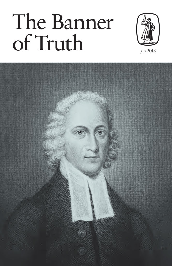 cover image for January 2018 banner of truth magazine