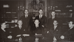The faculty of Westminster Theological Seminary in 1947.