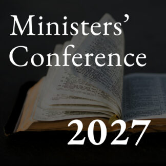Ministers' Conference: 2027 Registration