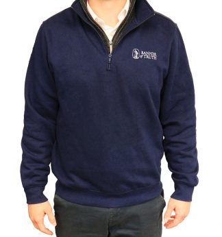 image of the banner quarter zip