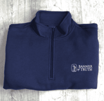 main image of the banner of truth quarter zip sweatshirt