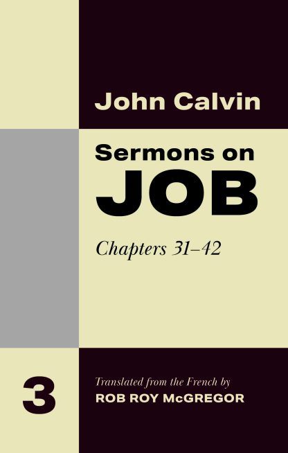 Sermons on Job Volume 3 (eBook)