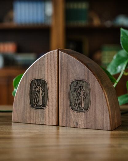 Banner of Truth Walnut Bookends