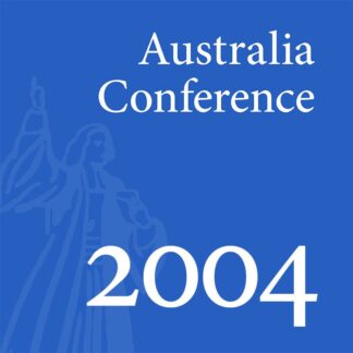 2004 Australia Conference - Full Conference