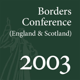 2003 UK Borders Conference