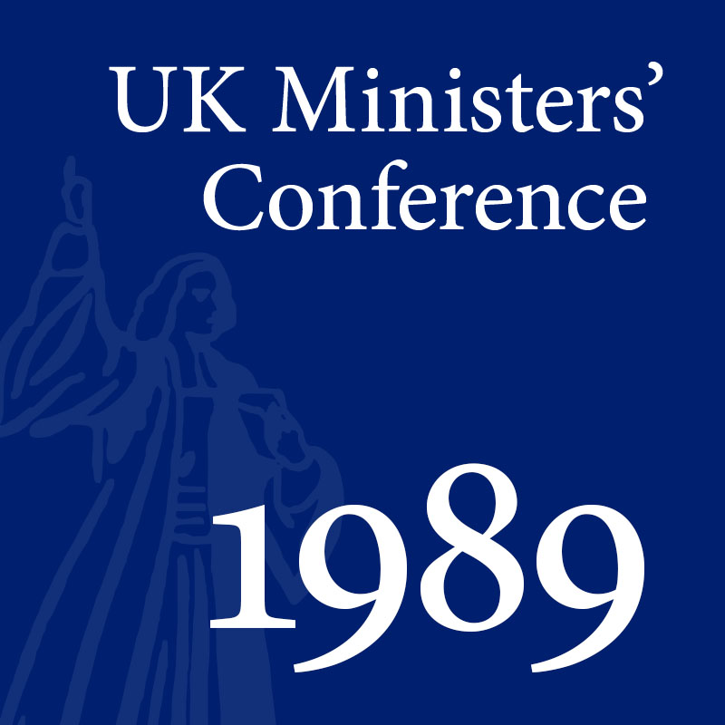 1989 UK Ministers’ Conference