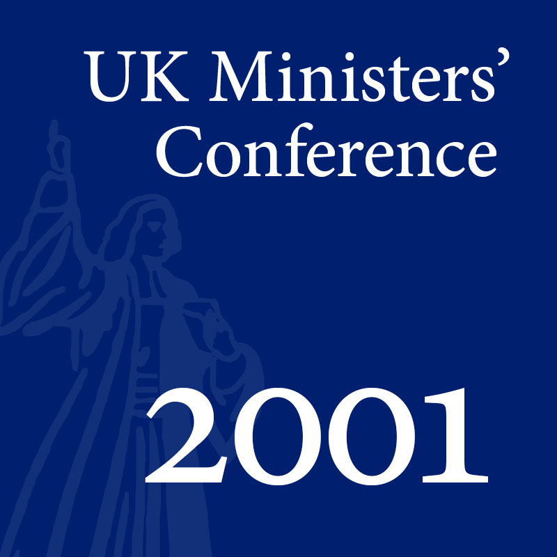 2001 UK Ministers’ Conference - Full Conference